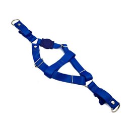 Conjunto peitoral e guia para cachorro - Tamanho Pequeno - Modelo Blue - 4