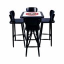 Ver imagem 1 de Jogo Mesa Quadrada Alto 60 X 60 Cm para Cozinha Duff 4 Lugares