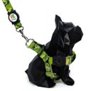 Ver imagem 2 de Conjunto Peitoral e Guia para Cachorro - Tamanho Médio - Modelo Exercito