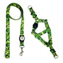 Ver imagem 1 de Conjunto Peitoral e Guia para Cachorro - Tamanho Médio - Modelo Exercito