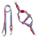 Ver imagem 1 de Conjunto Peitoral e Guia para Cachorro - Tamanho Pequeno - Modelo Marinheiro