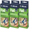 Refil de Pad para Pintura Deck Madeira Verniz | Atlas | Kit 03 Un - 1