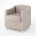 Ver imagem 3 de Kit 10 Poltronas para Recepção Consultorio Médico – Balaqui Cor:courino Bege