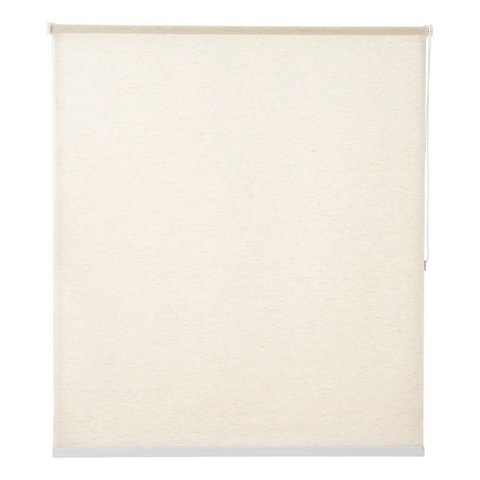 Persiana Linho Bege 160x160 Bloqueio de Luz Moderna