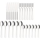 Ver imagem 4 de Faqueiro Tramontina Malibu em Aço Inox 16 Peças