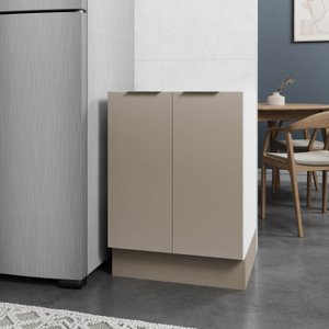 Balcão 2 Portas 60cm sem Tampo com Rodapé Ipanema CabeCasa MadeiraOriginals