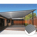 Ver imagem 3 de Kit Policarbonato Alveolar Cinza Refletivo 6mm - 2,00m X 3,00m - Perfis Naturais