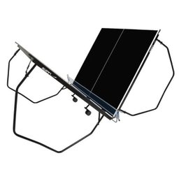 MESA DE PING PONG COR PRETA COM RODAS, SUPORTE E REDE MDP 15mm 1087 KLOPF - 3