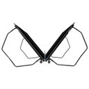 Ver imagem 4 de MESA DE PING PONG COR PRETA COM RODAS, SUPORTE E REDE MDP 15mm 1087 KLOPF