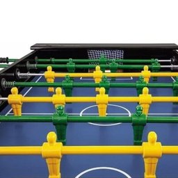 MESA DE PEBOLIM TOTÓ ELITE Varão Embutido, Bonecos de Alumínio COR PRETA 1080 KLOPF - 3