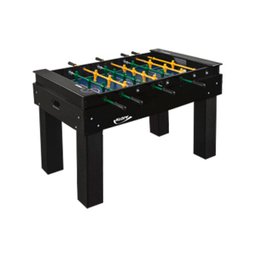 MESA DE PEBOLIM TOTÓ ELITE Varão Embutido, Bonecos de Alumínio COR PRETA 1080 KLOPF - 1