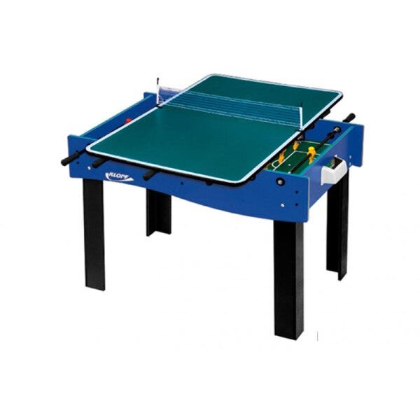 MESA MULTI JOGOS (3 EM 1) Pebolim, Ping Pong, Futebol de Botão 1058 KLOPF - 4