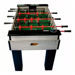 MESA DE PEBOLIM TOTÓ Varão Embutido, Bonecos de Alumínio COR TITANIUM METALIZADA 1053 KLOPF - 4