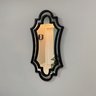 ESPELHO DECORATIVO MOLDURA CORPO INTEIRO RAVENA 60X90:preto - 5