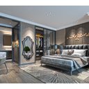 Ver imagem 2 de ESPELHO DECORATIVO MOLDURA CORPO INTEIRO RAVENA 60X90:preto