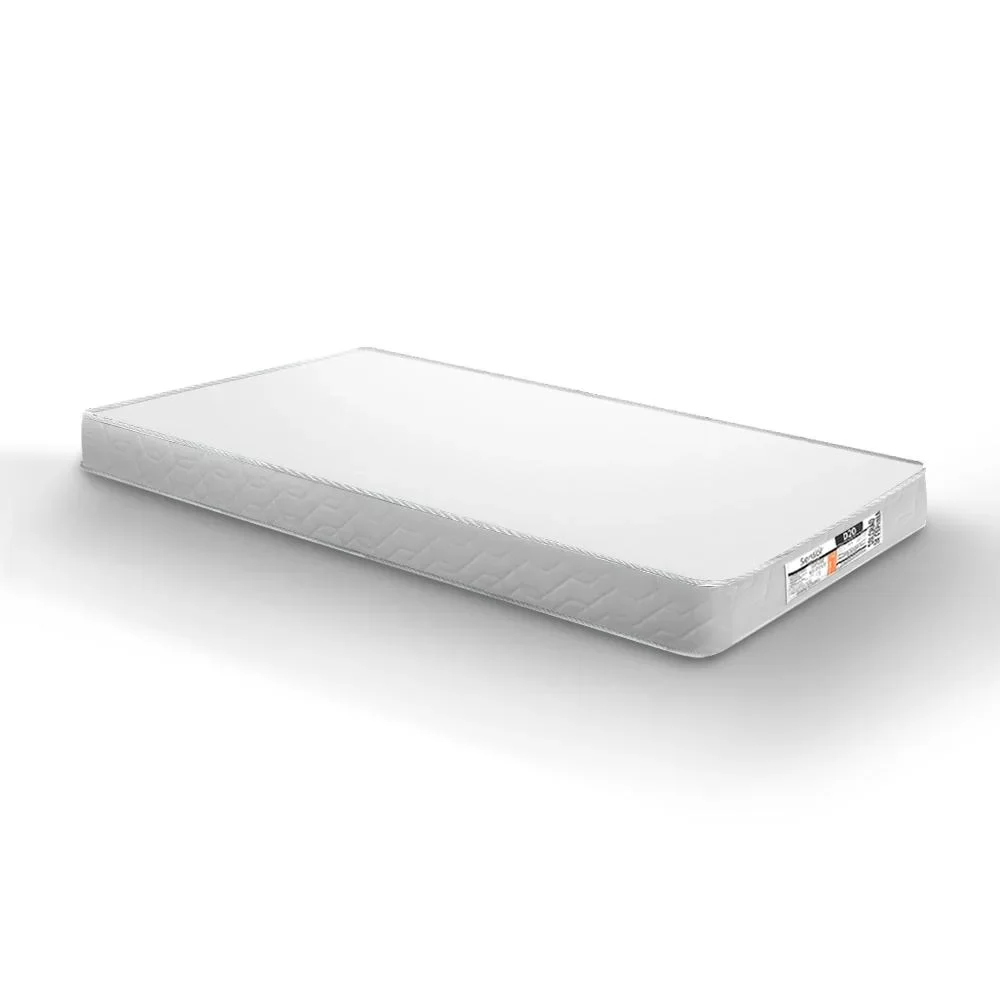 Colchão Infantil Mini Cama Juvenil Espuma D20 Selado 0,68x1,48 Sensor:branco
