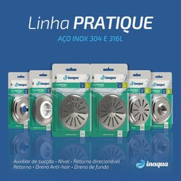 Dispositivo Bocal de Aspiração / Sucção para Piscinas de Alvenaria em Inox - 4