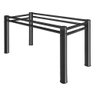 Base Retangular para Mesa Jantar Preto 1.20mt - 1