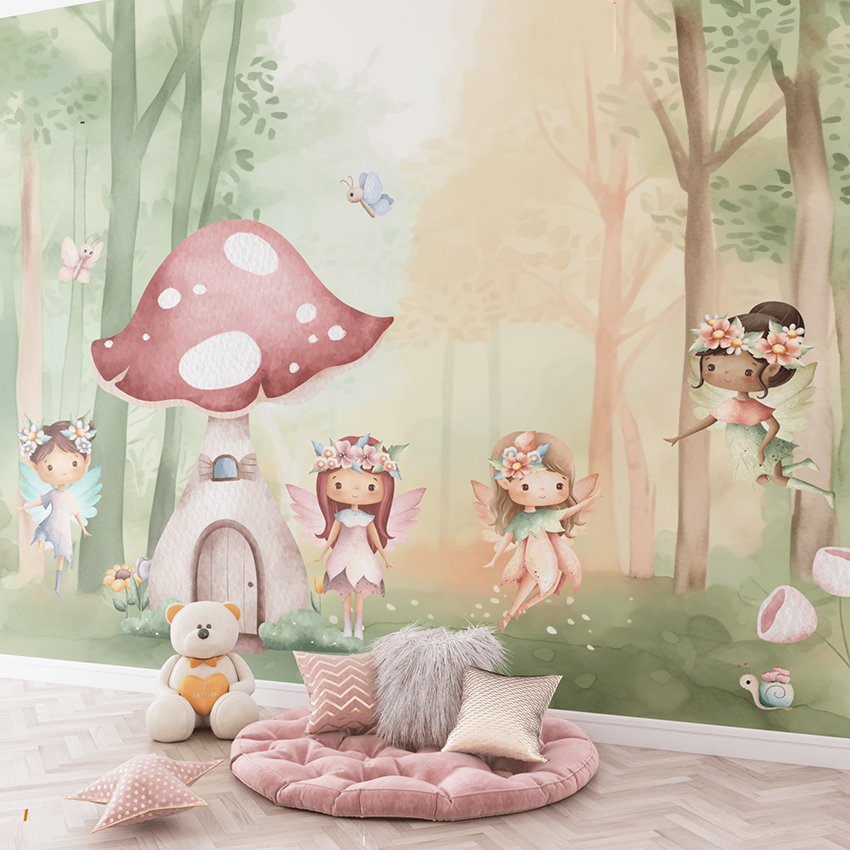 Papel de Parede - Infantil Fadas - 1