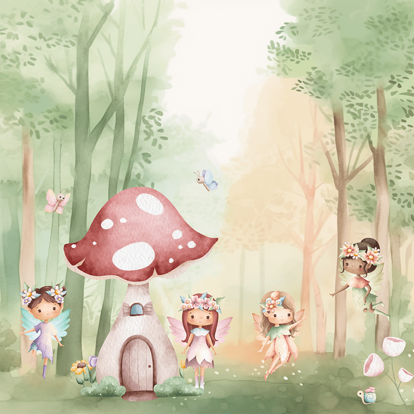 Papel de Parede - Infantil Fadas - 3