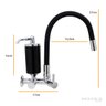 Torneira Filtro Cozinha Parede Flexível Preto Arejador Fixo - 4