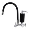 Torneira Filtro Cozinha Parede Flexível Preto Arejador Fixo - 1