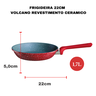 Frigideira Antiaderente Cerâmica 22cm Euro ColorStone - 4