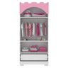 Guarda Roupa Infantil Castelo e Cama Princesas Disney Star - Pura Magia - 2