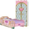 Guarda Roupa Infantil Castelo e Cama Princesas Disney Star - Pura Magia - 1