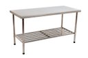 Ver imagem 1 de Mesa 1,50x0,70 Inox 430 Desmontavel Multiuso