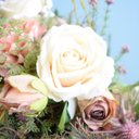 Ver imagem 3 de Buquê de Flores Artificiais Rosas e Flores do Campo