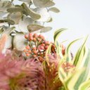 Ver imagem 5 de Arranjo Moderno Artificial de Flores, Suculentas e Folhagens para Mesa de Jantar