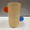Ver imagem 3 de Vaso Decorativo Enfeite Casa Vidro 25x21x21cm Marfim