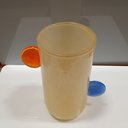 Ver imagem 4 de Vaso Decorativo Enfeite Casa Vidro 25x21x21cm Marfim