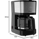 Ver imagem 4 de Cafeteira Elétrica Inox Oster 19 Xícaras Ocaf300 Preto