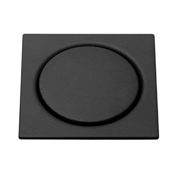 Grelha Quadrada Fechamento Pressão 10x10 inox Preto Meber - 1