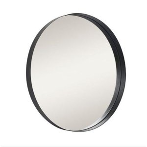 Espelho Decorativo Redondo Ideale Preto