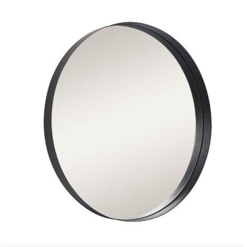 Espelho Decorativo Redondo Ideale Preto