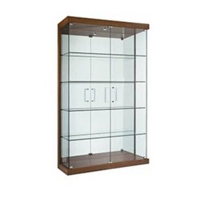 Cristaleira em Vidro Glass 2 Portas Grande