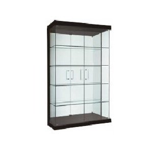 Cristaleira em Vidro Glass2 Portas Black Piano