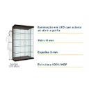 Ver imagem 2 de Cristaleira em Vidro Glass2 Portas Black Piano