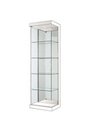 Ver imagem 1 de Cristaleira em Vidro Glass 1 Porta Branco Laca