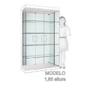 Ver imagem 2 de Cristaleira em Vidro Glass 2 Portas Branco Laca