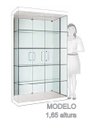 Ver imagem 2 de Cristaleira em Vidro Glass 2 Portas Branco Laca