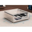 Ver imagem 3 de Mesa de centro espelhada INVERSE Grande