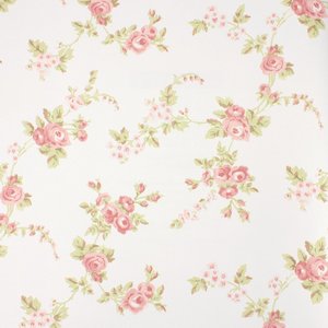 Papel de Parede Floral Rosa Vinilico Lavável+ Cola para Aplicação