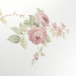 Papel de Parede Floral Rosa Vinilico Lavável+ Cola para Aplicação - 5