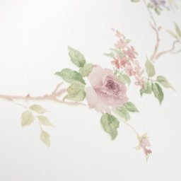 Papel de Parede Floral Rosa Vinilico Lavável+ Cola para Aplicação - 4