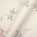 Ver imagem 3 de Papel de Parede Floral Rosa Antigo e Verde Vinilico Lavável+ Cola para Aplicação