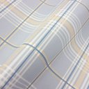 Ver imagem 4 de Papel de Parede Xadrez Azul Acinzentado e Bege Vinilico Lavável+ Cola para Aplicação